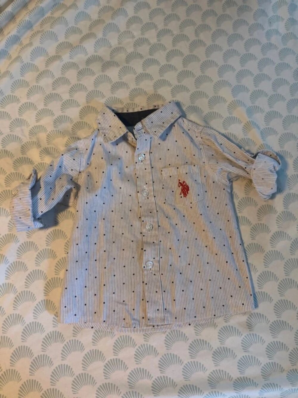 U.S. Polo Boys Button Up 6 9 months